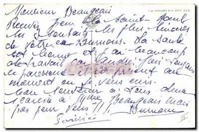 La ville à la campagne — Série n°72 — éditeur ROB-VEL — Verso
