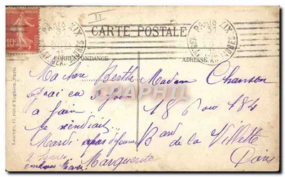 Convoi de prisonniers allemands — scène de marche en rue — Photo Branger, n° 307 — Rewers