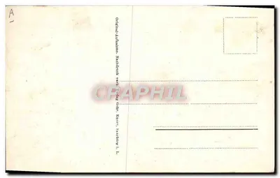サールブルク・イン・エルザスの旧兵舎におけるフランス捕虜 — フォトグラーブ — 出版者 カノール、サールブルク・イン・エルザス — 裏面