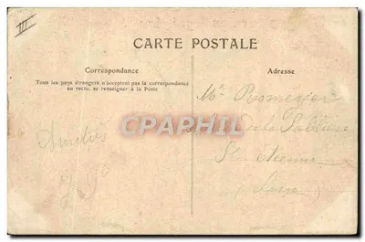 Um Olá das Pirineus — editor desconhecido, n° 807 — Verso