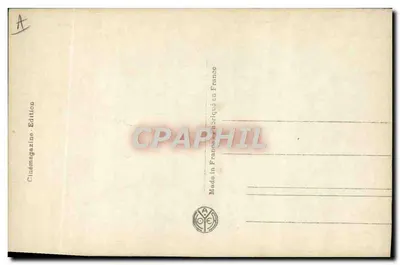 Jacque Cathelain — Gwiazdy kina — G.L. Manuel Frères, n°68 — Rewers