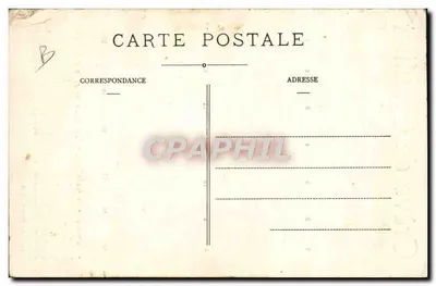 Grève de Graulhet — karikaturen van lokale personages — uitgave L. Blanc — Achterkant