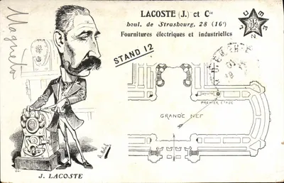 J. Lacoste — Wyposażenie elektryczne i przemysłowe — Stojak 12 — Salon w Strasburgu