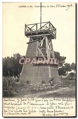 Cannes (A.M.) - Observatório do Pézou — P. L. Maillaut, editor, Cannes 581