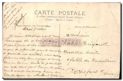 Meudon - El Observatorio — P. Marmuve, París, n°5 — Reverso