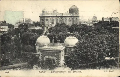 PARIS — O Observatório, vista geral — ND. Fot. n° 993