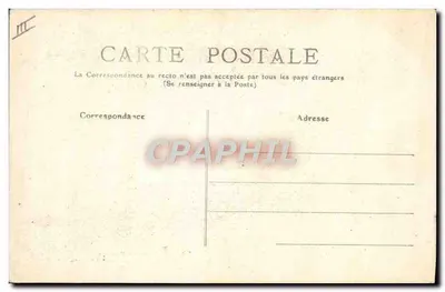 Meudon — Castello di Meudon, Antica Residenza Imperiale e Reale incendiata durante la Guerra 1870 — editore L. F. Frédy, n° 70 — Verso