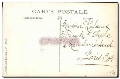 Squadra di calcio — giocatori in divisa con stelle — editore Taullemont, Parigi — Verso