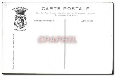 “Australien” — torpilhado — Imp. F. Champeaenois, Paris, N° 3088 — Verso