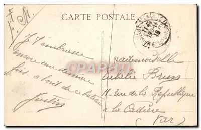 Faro e piroscafo S.S. ABDA — Vista notturna — H. Gémaud et Cie, Marsiglia — Verso