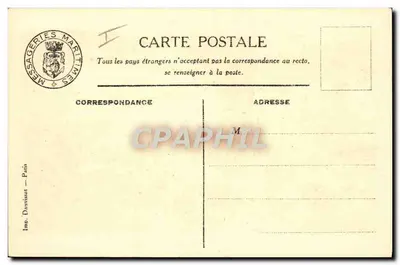 Messageries Maritimes — O Fumoir, 1ª classe, no navio 'Aramis' — Verso