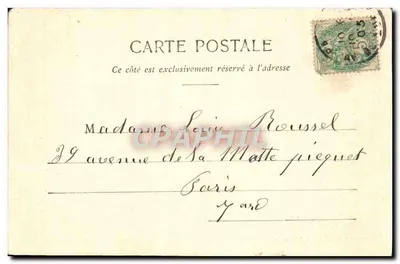 Pitou Fricoteur — Twee soldaten in militaire uniform — Fototypie A. Bergeret et Cie, Nancy — Achterkant