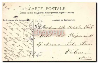 Paris - Jardim das Plantas - O Elefante — P. Helmlinger & Cie, Imp. Phot. Nancy, n°139 — Verso