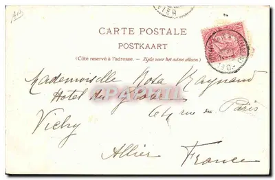 L'Escaut a Burght — La Belgique Pittoresque, Edizione Artistica n° 48 — Lit. J.J. Goffart, Bruxelles — Verso