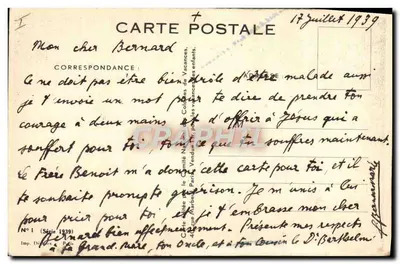 Hésitation — Criança diante de um cesto de frutas — Louis Redon — Verso