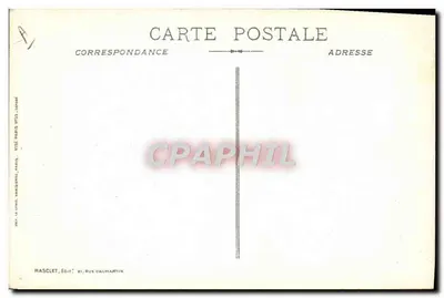 Souvenir delle Giornate Francesi — Giornate della Patria riconoscente — Masclet, Editore 21, rue Caulaincourt — Verso