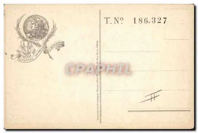 Dia do Poilu — 25 e 26 de dezembro de 1915 — Impressions Artistiques Marque Néo-Péruille & Rue Ballin, Paris — Verso