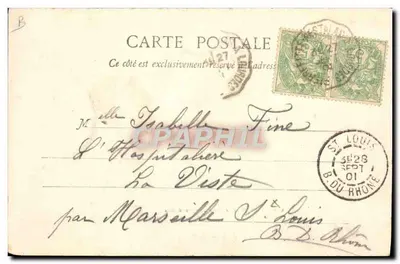 La Fenaïson in de Pyreneeën — Poudarre en zoon, uitg., n° 42 — Achterkant