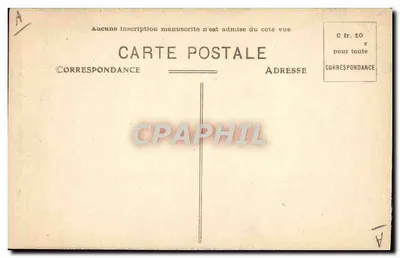 Pyrénées – Powrót z Fontaine – Carrache, wydawca – Pau, nr 1015 — Rewers