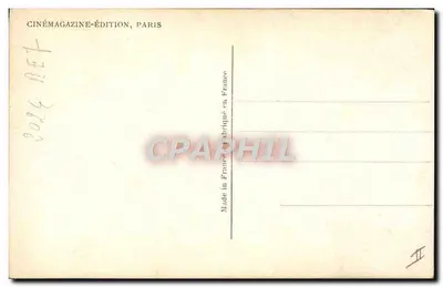 Marcelle Chantal — Portret kobiety palącej — Wdowica Pathé Natan, Studio IORELLE, n° 1067 — Rewers