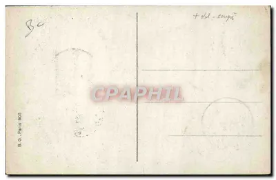 El traslado del Sr. Tallières — (En camino hacia el Loupillon) — B.G. Paris 905 — Reverso