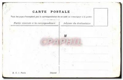 Adão e Eva — A Última Falta — B. C. I. Paris — Verso
