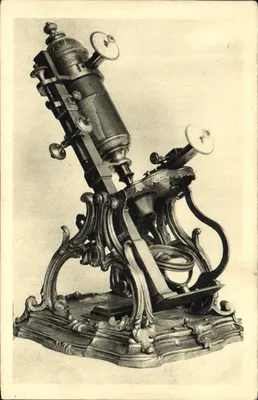 Microscópio dito de Stanislas — Museu Histórico Loreno, Nancy — Série III, n°9