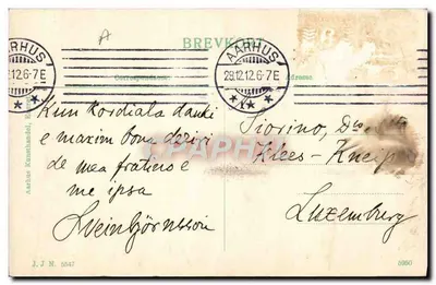 Zamek Marselisborg — Aarhus — Krolprins Frederik, Prins Knud, Krolprinsesse Alexandrine, Kongs Christian X — Vorgon Jensen, Fot. — Rewers