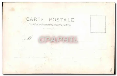 Wilhelmina, Królowa Holandii — oficjalny portret — S.I.P. Paryż, seria N°6 — Rewers