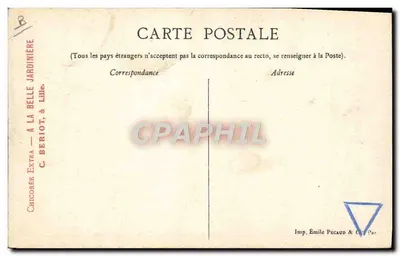 Assalto de boxe inglês em sala — Les Sports — Editor C. Beriot, Lille — Verso