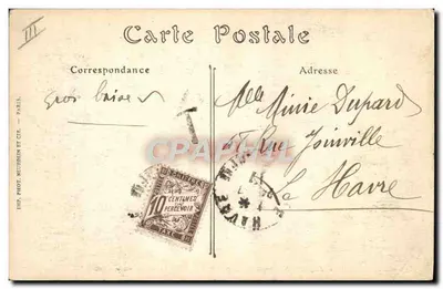O «Augustin-Normand» fazendo a viagem de Trouville ao Havre — ND. Fot. — n° 323 — Verso