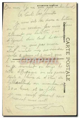 S.S. ANFA — Nave veloce in mare grosso — Grimaud, Marsiglia — Verso