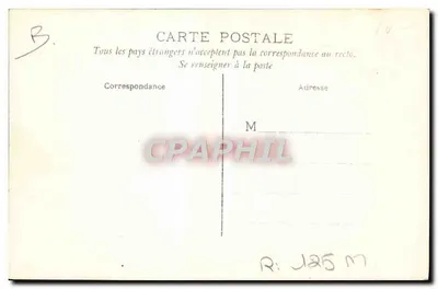 Índias Francesas — Elefante no trabalho (carregando tábuas) — sem editor ou número visível — Verso