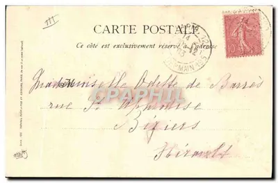 Jeune femme en robe antique tenant un vase — H. Ryland, série 100 — Rewers
