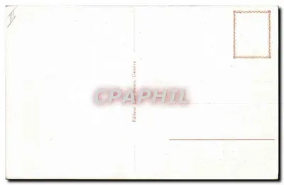 Mężczyzna na kolanach przed siedzącą kobietą — A delicate question — Wydawca Jean-Neury, Genewa — Rewers