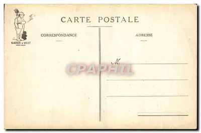 La Garde — caricatura de dois soldados — J.P. Godreme — Verso