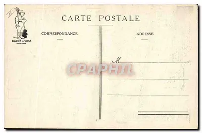 La Gula — Serie de caricaturas de J.P. Vodéreine — Editor no visible — Reverso