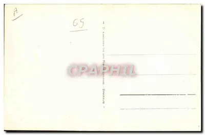 Bagnères-de-Bigorre — Os Cantores de Montanha — editor desconhecido, n° 106 — Verso