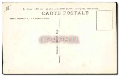 De Pyreneeën — Bergvrouw die naait — C.C. - 1011 — Achterkant