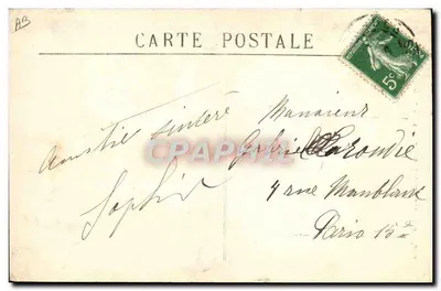 Pyrénées — Dwa piękne typy — G.C. 1084 — Rewers