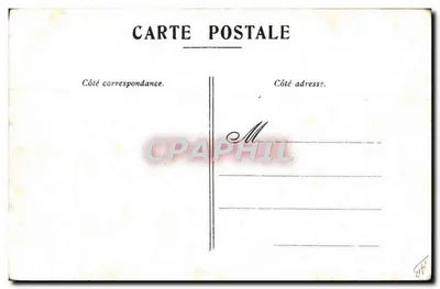 Impôt sur le revenu — caricature d'un homme évitant un agent fiscal devant une porte marquée 'À VENDRE' — éditeur F.O. n°7.06 — Verso