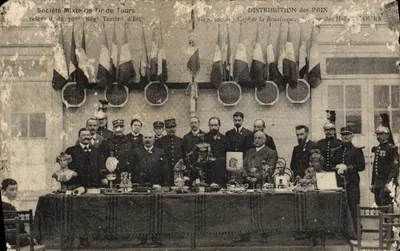 Société Mixte de Tir de Tours — Distribution des Prix — Siège social : Café de la Renaissance, Halle aux Ours