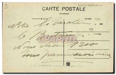 Parowóz BRITANNIA — Spółka Cyprien Fabre — E. L. — Rewers