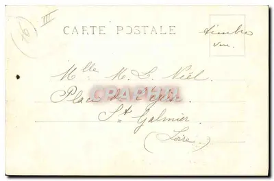 Le Havre — Sortie du transatlantique 'La Champagne' — N.G. n°48 — Verso