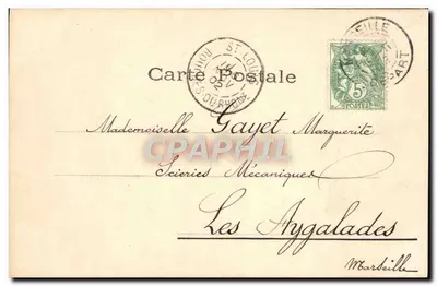 Manosque — Le Compère Lustucru — B. Clavette, n° 107 — Rückseite