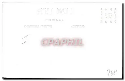 Leão com presa — África — carta postal Anscoc — Verso