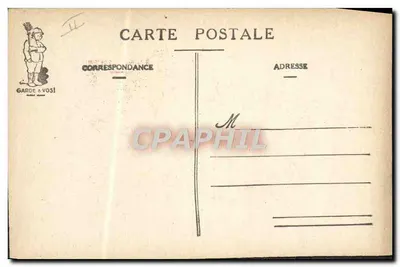 La Garde — caricatura militar — J.P. Coornaert — Verso