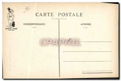 Cuisisto — caricatura de cozinheiro — Garde & Vosi — Verso