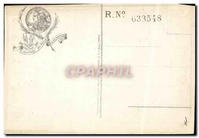 Dag van de Poilu — 25 en 26 december 1915 — Drukkerij Arnaudet, Parijs — Achterkant