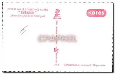 Martine Carol — Portret — Foto Sam-Levin, n°629 — Rewers
